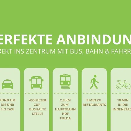 شقة Modernes *liobablick Nr. 5* - In Fulda/petersberg بيترسبرغ